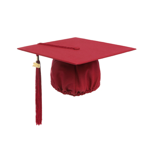 Venta al por mayor personalizado académico adulto y niños granate graduación gorra borla <span class=keywords><strong>2022</strong></span> - Product Image 4