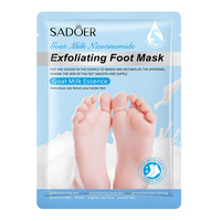 Masque pour les pieds hydratant et blanchissant, personnalisable avec logo, pour pédicure et soin des peaux sèches