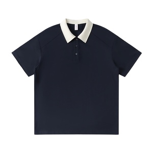 เสื้อโปโลคอปกสีตัดต่อ <span class=keywords><strong>น</strong></span>้ำหนัก 240 กรัม รุ่นใหม่ประจำฤดูใบไม้ผลิ/ฤดูร้อ<span class=keywords><strong>น</strong></span> สไตล์ญี่<span class=keywords><strong>ปุ่</strong></span><span class=keywords><strong>น</strong></span>แบบ Preppy ทรงหลวม สบายๆ สำหรับผู้ชาย - Product Image 3