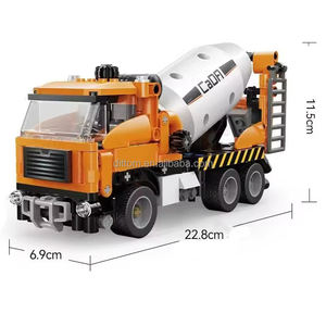 CaDa C65021 Ensembles de blocs de construction pour mini camion bétonnière Voiture d'ingénierie de construction de camion à agitation - Product Image 6