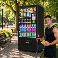 RUNYANG Distributeur automatique intelligent de snacks et de boissons pour l'extérieur, sans personnel, avec intelligence artificielle
