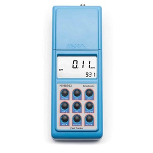 เครื่องวัดความขุ่นแบบพกพา HANNA HI98703 เครื่องวัดคุณภาพน้ำหลายช่วง ปรับแต่งได้ รองรับ OEM - Product Image 2