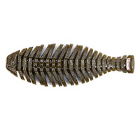 LUTAC Nouveau et amélioré PVC Slow Sinking Sea Bass Thousand-layer Fish Soft Fishing Lure Craw Sequins Simuler Real Fish Mandarin