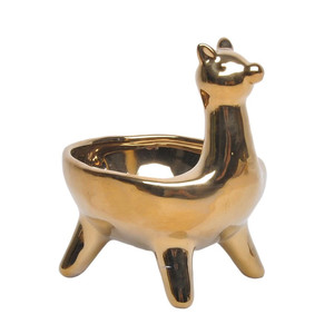 6 pollici di ceramica opaca creativa forma animale Alpaca piccoli <span class=keywords><strong>vasi</strong></span> succulenti all'ingrosso fioriera animale per fiori - Product Image 4