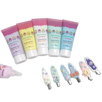Prix promotionnel, plastique écologique non toxique, crème décorative 50g, kit de pinces à cheveux DIY avec accessoires de dessin animé 3D