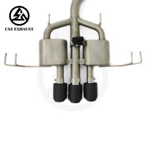ท่อไอเสีย Valvetronic Catback ขนาด <span class=keywords><strong>3</strong></span> นิ้ว สำหรับ Honda Civic X Type R FK8 2.0T CSZ ทำจากสแตนเลส พร้อมปลายท่อสามทางตรงกลาง - Product Image 2