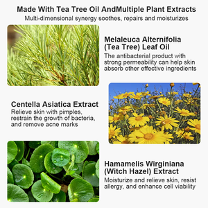 Crème <span class=keywords><strong>de</strong></span> traitement <span class=keywords><strong>de</strong></span> l'acné acide salicylique huile <span class=keywords><strong>d</strong></span>'arbre à thé à base <span class=keywords><strong>de</strong></span> glycérine pour le visage contrôle <span class=keywords><strong>de</strong></span> l'huile corporelle soulagement des imperfections Service OEM/ODM - Product Image 4