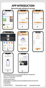 신제품 개념 뜨거운 판매 스마트 애완 동물 피더 자동 애완 동물 사료 디스펜서 앱 제어 카메라로 애완 동물 피더 - Product Image 3