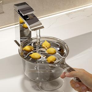 Louche à eau en plastique transparent, grande taille, résistante aux chutes, épaissie, pour la maison, la cuisine et le bain - Product Image 3