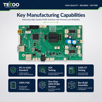 Fournisseur OEM de PCBA, fourniture de cartes PCBA personnalisées avec service de fabrication sous contrat, circuits imprimés multicouches électroniques
