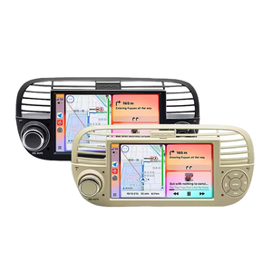วิทยุติดรถยนต์ระบบ Android Auto Carplay ขนาด 7 นิ้ว สำหรับรถยนต์ FIAT 500 ปี 2007-2015 พร้อมระบบนำทาง GPS มัลติมีเดีย สเตอริโอ ระบบช่วยถอยหลัง และหน้าจอแสดงผลบนแผงหน้าปัด - Product Image 1