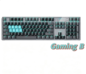 Clavier de jeu F-200Q avec interrupteur optique <span class=keywords><strong>Bloody</strong></span>, temps de réponse de 0,2 ms, durée de vie de 100 millions de touches, éclairage RGB, Bluetooth - Product Image 5