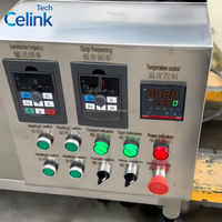 Ligne de production de friteuses continues pour nuggets de poulet, rouleaux de printemps, noix, usine de transformation d'aliments en collation