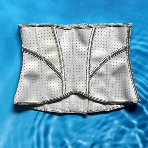 Faja Reductora de Látex Transpirable de Cintura Alta para Mujer, Moldeadora de Cuerpo de Alta Compresión con Control Firme de Abdomen y Efecto Reloj de Arena, Tipo Underbust - Product Image 1
