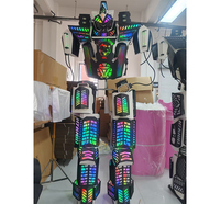 Costume de robot LED en Spandex haute densité, fabriqué en Chine, pour scène, fête, magasin de VR, nouvelle arrivée, unisexe adulte, cosplay