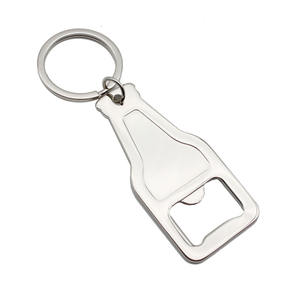 제조업체 맞춤형 아연 합금 맥주병 모양 병따개 열쇠고리 다양한 클럽용 - Product Image 1