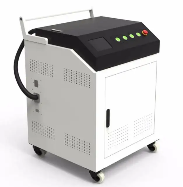 Green Sister I genggam pembersih Laser, Portabel 100w 200w 300wPulsed Fiber mesin pembersih Laser untuk Penghilang cat karat