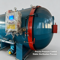 Autoclave à champignons à double couche, stérilisateur de champignons résistant à la corrosion pour atelier humide