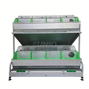 <span class=keywords><strong>Cage</strong></span> à lapins de luxe neuve et abordable en alliage d'aluminium de type H pour la reproduction en <span class=keywords><strong>intérieur</strong></span> dans le Henan - Product Image 4
