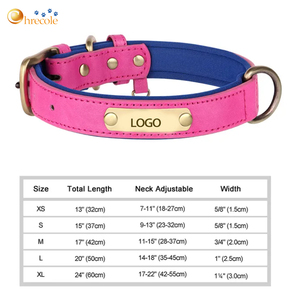 <span class=keywords><strong>Collar</strong></span> de Perro de Diseño Personalizado, al por Mayor, de Lujo, de Cuero PU y Poliéster, Impermeable, Elegante y Simple, con Hebilla de Metal Ajustable - Product Image 3