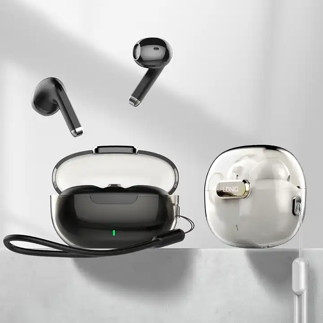 LDNIO T03 Wireless Earphone True Blue Tooth Gaming Headset Low Latency Music Touch Control Stereo Earbuds 5.3 TWS Mini Earphone