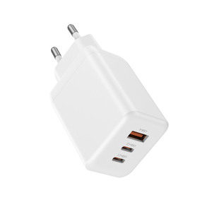 Adaptateur d'alimentation 65W à <span class=keywords><strong>3</strong></span> ports EN 50075 EN 62368 avec fonctions 2C1A QC3.0 SCP, chargeur mural GAN Type-C pour <span class=keywords><strong>iPhone</strong></span> 17 - Product Image 2
