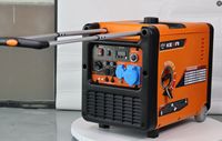 Geräuscharmer Luftgekühlter 3kW Digitaler Inverter Kleiner Benzingenerator 110V 50Hz für Outdoor-Veranstaltungen Manueller Start 0,8 Effizienz 10 Stunden Laufzeit