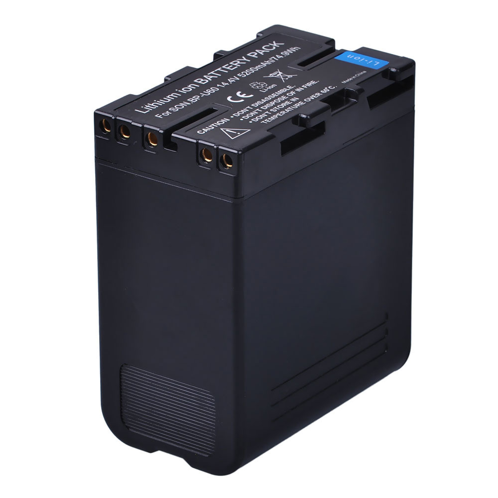 5200mah BP-U60 Battery for Sony Cameras - High Capacity