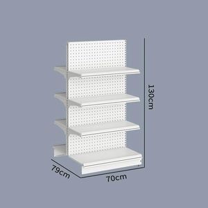 Hot Sale Cosmetic Store Skin Care Display <b>Shelves</b> Perforated Wire Mesh <b>Metal</b> Tool Poster Display Stand - Product Image 2