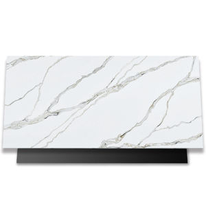 Dalle de quartz artificiel moderne TMZ Stone ODM/OEM de haute qualité 5073 Calacatta Everest, personnalisée pour les plans de travail intérieurs - Product Image 2