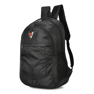 Laptop <b>Backpack</b> Large Capacity Computer Interlayer Unisex Black Solid Color Shoulder <b>Straps</b> Leisure Travel Spring 2023 - Product Image 5