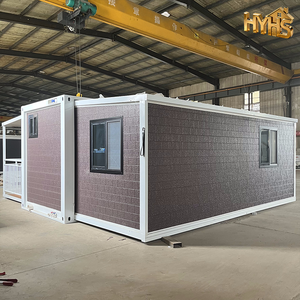 Vente directe de maisons préfabriquées extensibles en conteneurs de 20 pieds et 40 pieds, cuisine, école, supermarché, design moderne, maison mobile de luxe - Product Image 2