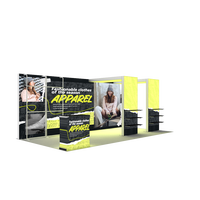 10x20 aluminium SEG rétro-éclairé arc support boîte à lumière exposition salon stand stand présentoir