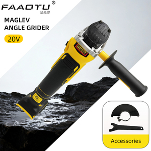 Outil électrique sans fil Faaotu DCG405, batterie au lithium 20V, meuleuse d'angle sans balais de 125 mm pour le bricolage - Product Image 2