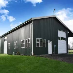 Maisons préfabriquées personnalisées Offre Spéciale à faible coût 3 chambres à coucher Entrepôt en métal Structure en acier G550 - Product Image 2