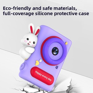 Nouvelle caméra jouet de protection pour enfants, haute résolution, capable de prendre des photos et de les transférer sur les téléphones mobiles, port USB. - Product Image 3