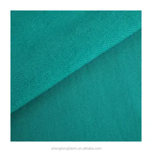 Fabric factory 300gsm 50 cotton 50 polyester wide width terry brushed fabric for sweatshirt