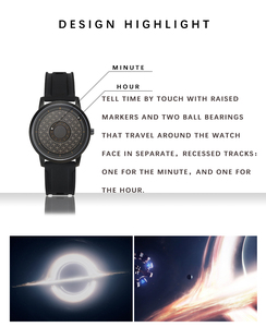 EUTOUR-<span class=keywords><strong>reloj</strong></span> magnético E040 para hombre, dos <span class=keywords><strong>esferas</strong></span>, aleación magnética, PVD, Unibody, envío directo - Product Image 2