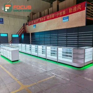 Présentoir à tabac autoportant à plusieurs niveaux, grande capacité de rangement, présentoir à cigarettes - Product Image 1