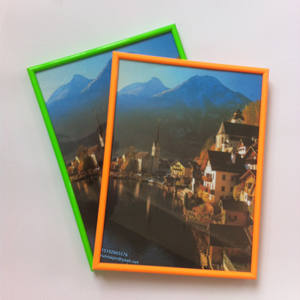 Vente en gros de cadres <span class=keywords><strong>photo</strong></span> colorés bon marché 10x15x20x30x40x50x70x100 A4 Cadres <span class=keywords><strong>photo</strong></span> PVC Cadres d'affiche en plastique - Product Image 3