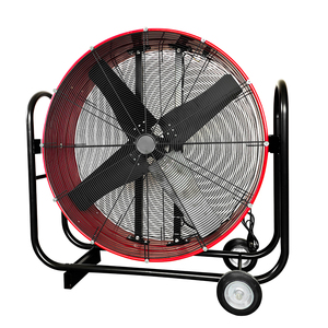 Ventilateur de sol métallique de 42 pouces et 48 pouces, grand volume d'air, économie d'énergie, 2 vitesses, souffleur <span class=keywords><strong>axial</strong></span> industriel robuste - Product Image 4