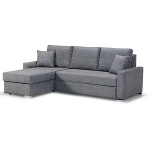 Sofá cama doble de esquina contemporáneo italiano para Hotel Home Project Apartment Villa Project Furniture Factory Proveedor en forma de L - Product Image 4