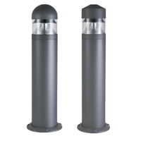 Lampadaires LED en alliage d'aluminium pour extérieur avec angle de faisceau de 360°, télécommande, indice de protection IP65 pour utilisation en jardin