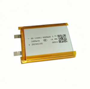Batterie au lithium polymère 124861, 5000 mAh, haute endurance, petite batterie numérique, cellule universelle polymère ternaire pour petits appareils - Product Image 2