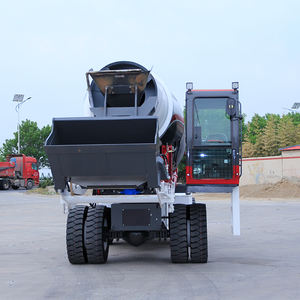 Camion malaxeur à béton robuste et puissant de qualité supérieure, équipement de chantier, véhicule de mélange, machinerie d'ingénierie - Product Image 6