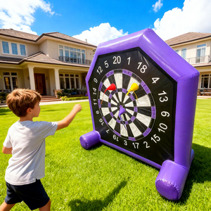 Commercial Strong PVC Custom <b>Inflatable</b> Soccer Dart <b>Game</b> for Outdoor Interactive Foot Dart Board <b>Inflatable</b> Dart Board Commercia - Product Image 1