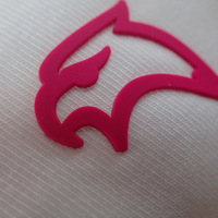 Logo en silicone 3D de transfert de chaleur en caoutchouc gaufré de chemise de vêtement personnalisé de haute qualité