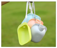 Bouteille d'eau en plastique écologique pour chien, bol pour chien, pour la marche en plein air, la randonnée, distributeur d'eau portable pour chiot, mangeoire de voyage pour animaux de compagnie, qualité alimentaire