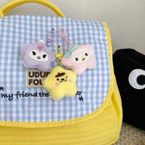 Star Sanlio Serie Plüschpuppe KT Katze Biber für Taschenaccessoires Arcade Plüsch-Schlüsselanhänger Rucksack-Anhänger Stofftier - Product Image 2