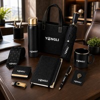 Ensemble cadeau d'entreprise personnalisé avec impression de logo, ensemble cadeau promotionnel et d'affaires de luxe, article promotionnel